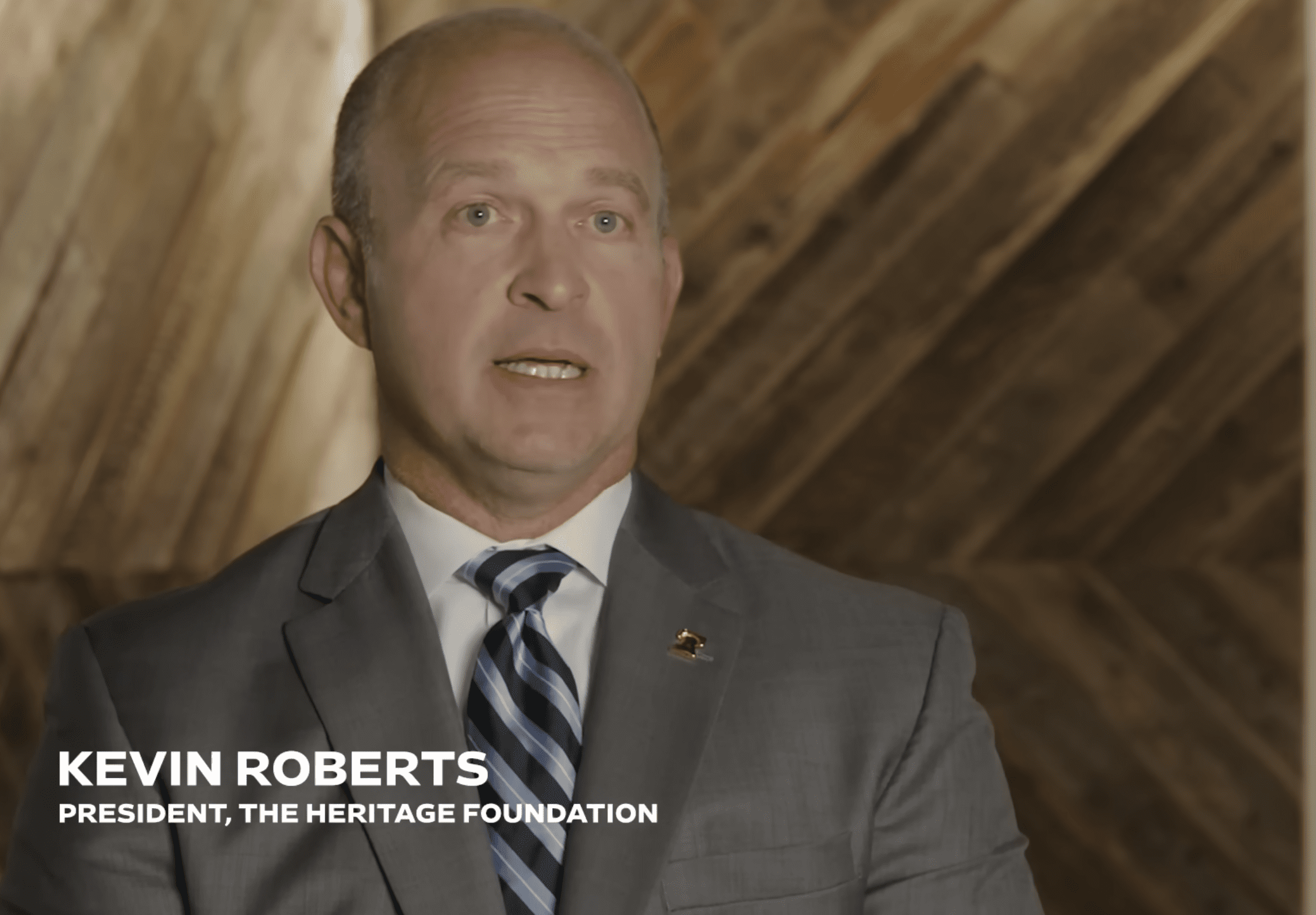 Heritage foundation Leader and Project 2025 Author