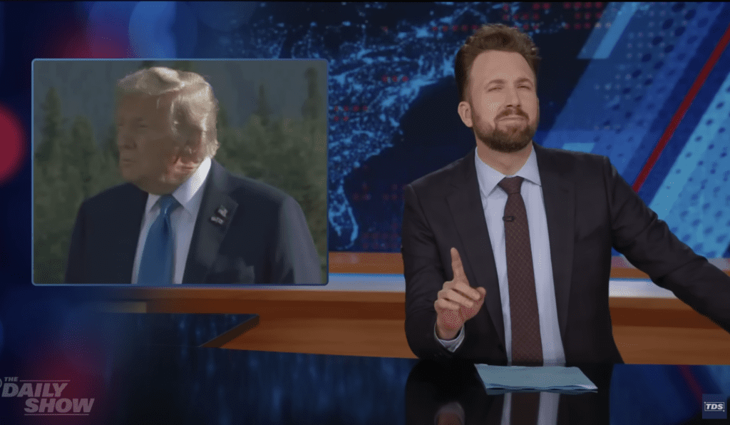 Trump on the Daily Show