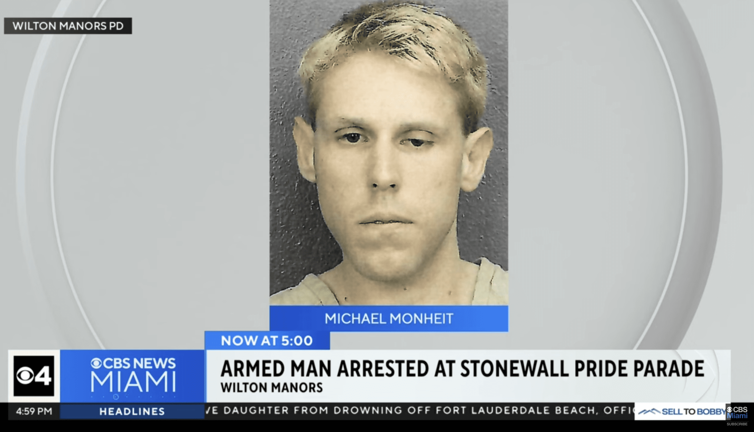 Gun at Stonewall, Parade in Wilton
