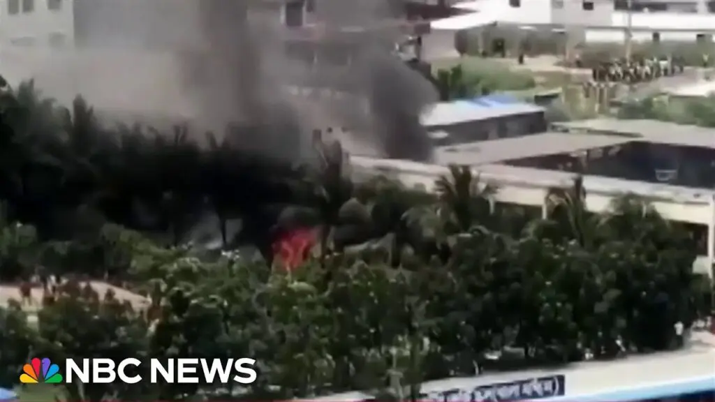 Bangladesh Jet Crash Sparks Student Protests Amid Rising Death Toll