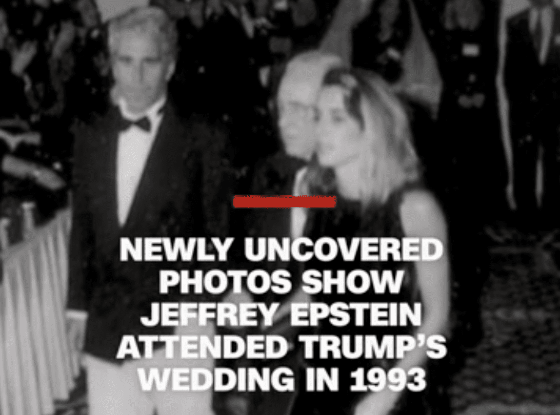 Epstein at Trump Wedding