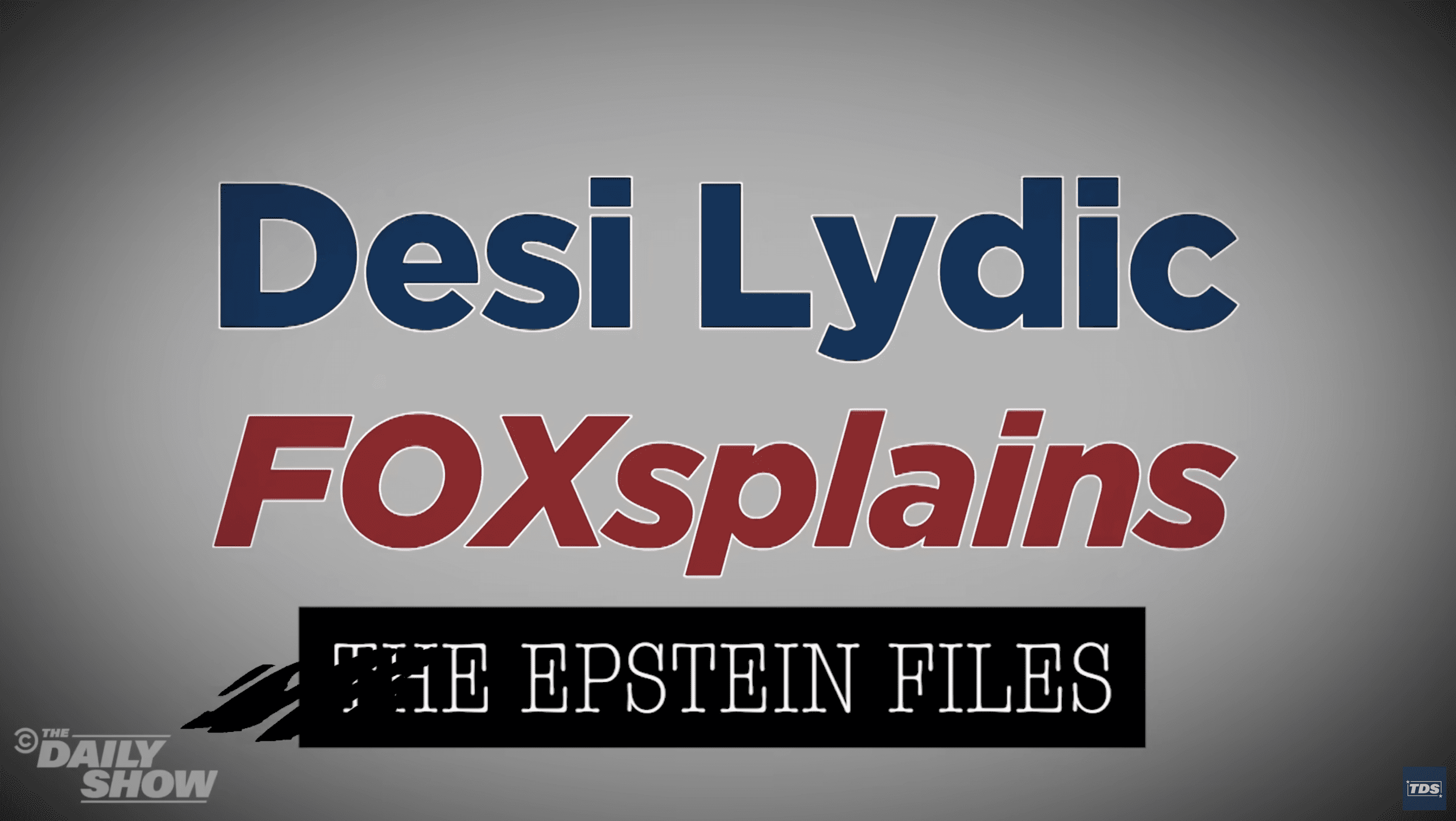 Desi Lydic Foxsplains the Epstein Files