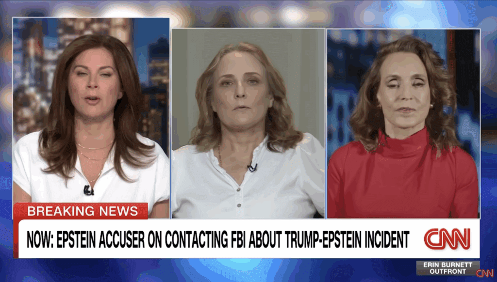 Epstein accuser recounts Trump's late-night visit to Epstein's office