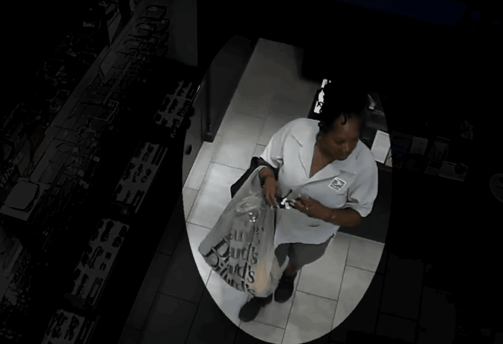 USPS woman Steals $4,624 in Designer Sunglasses from Pembroke Lakes Mall