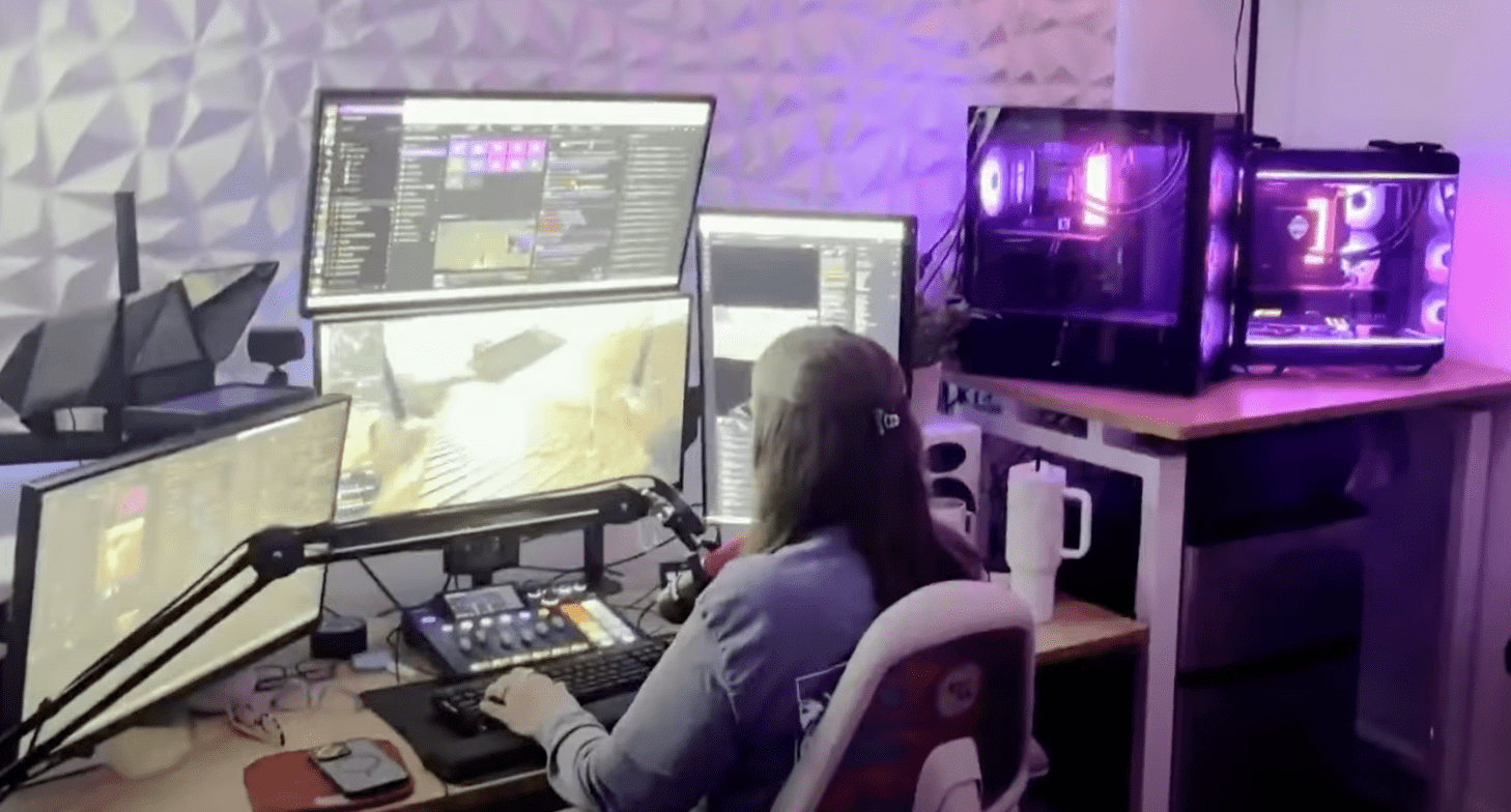 Older adults play video games