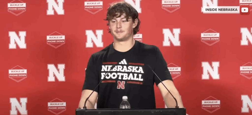College Football Player Tears up About Missing His Family