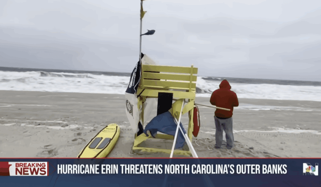 Hurricane Erin North Carolina