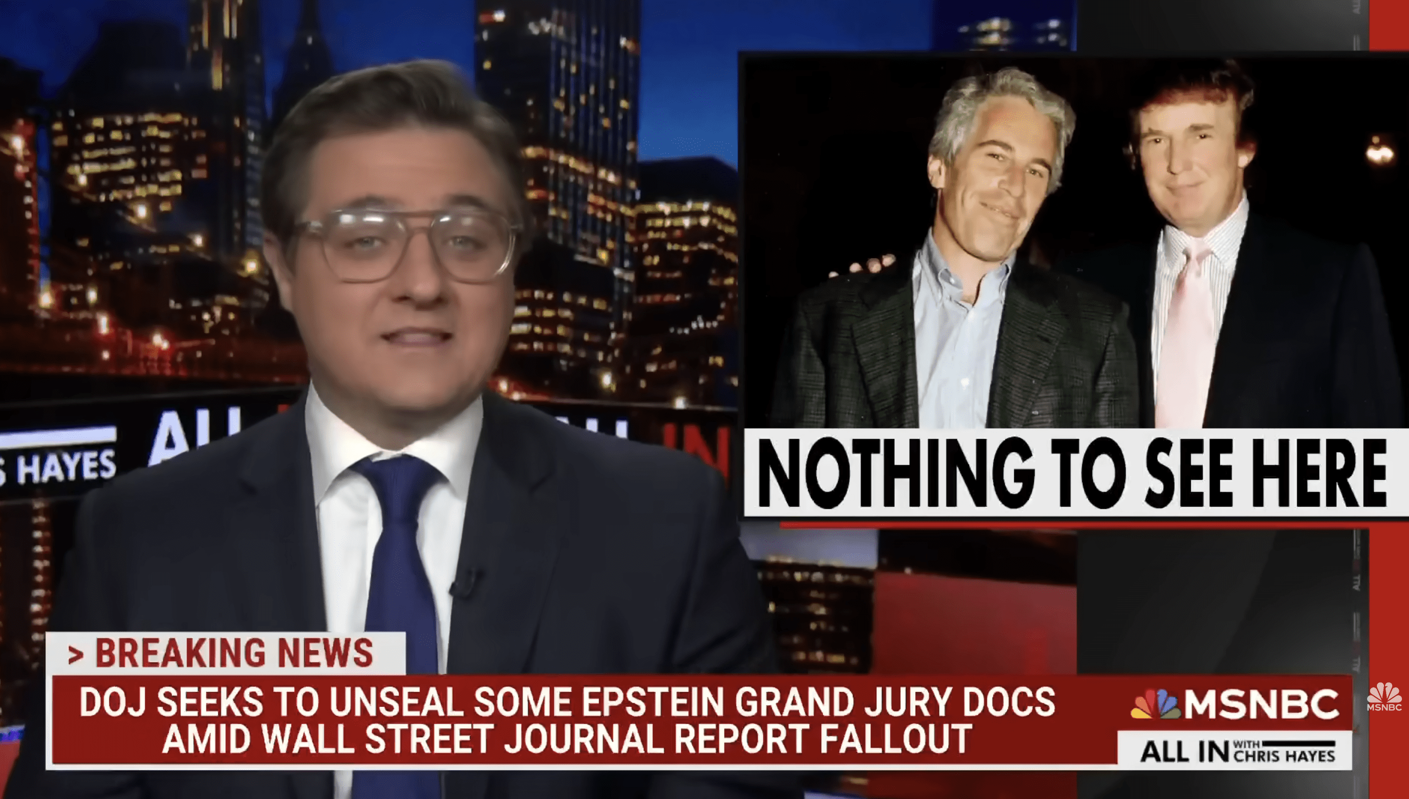 Trump and Epstein