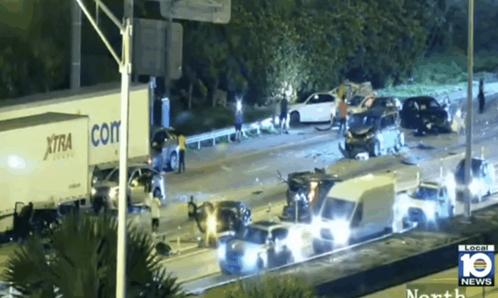 18 Car Crash Miami