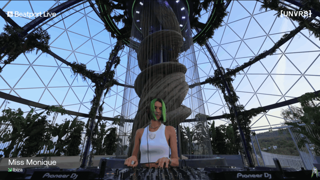 Miss Monique at the Dome