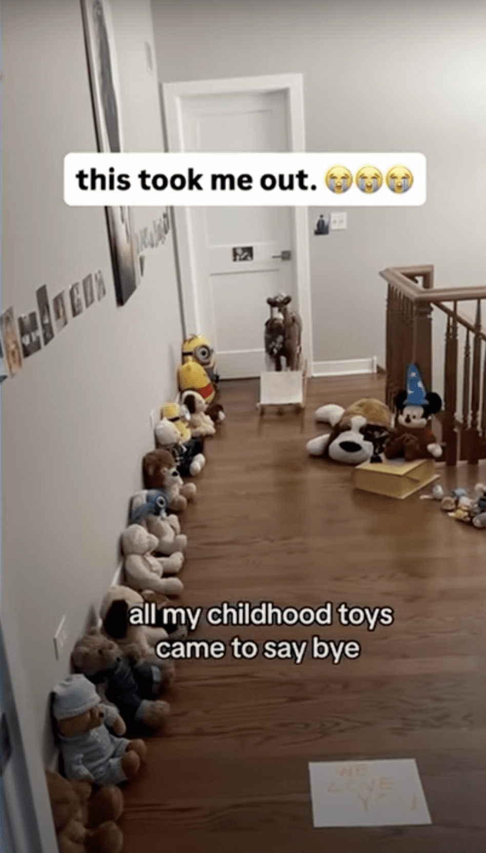Mom goes viral for son's 'Toy Story' send off to college