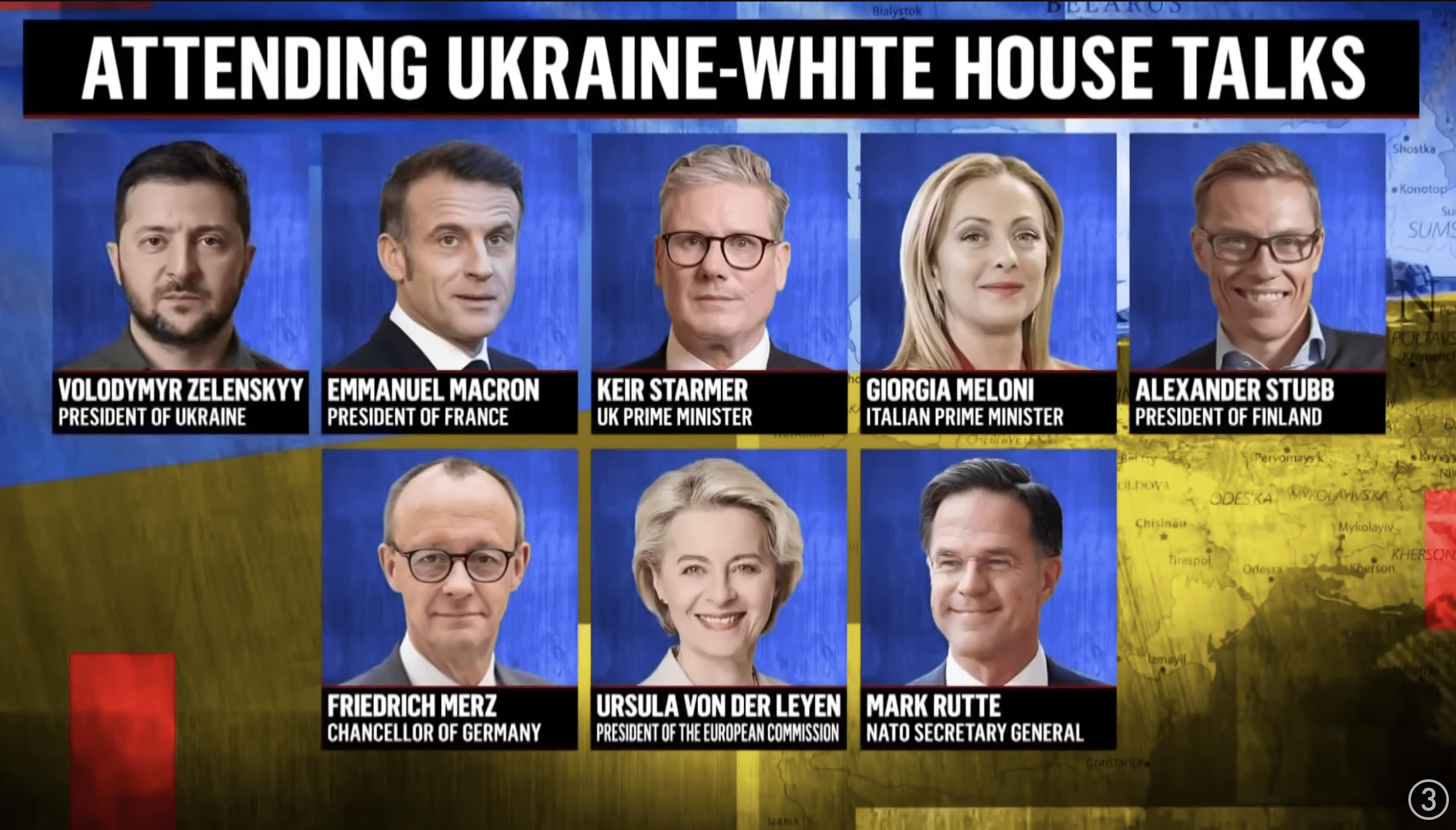 Zelenskyy brings Europe's top leaders with him to meet Trump