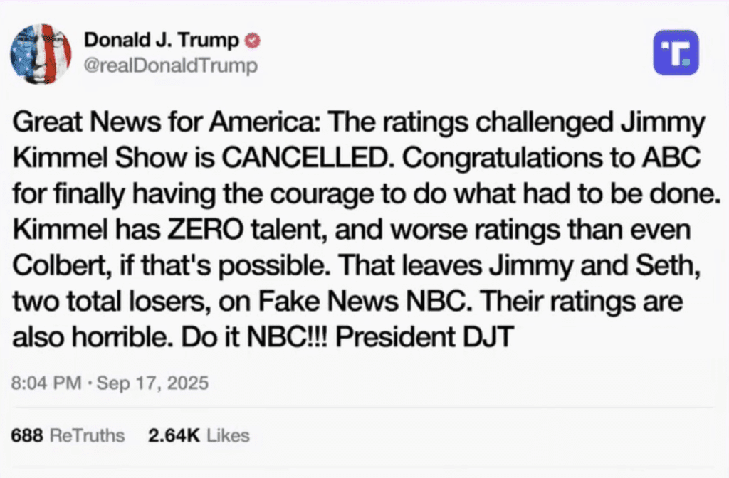 Donald Trump Calls for Seth Meyers and Jimmy Fallon to be Fired.