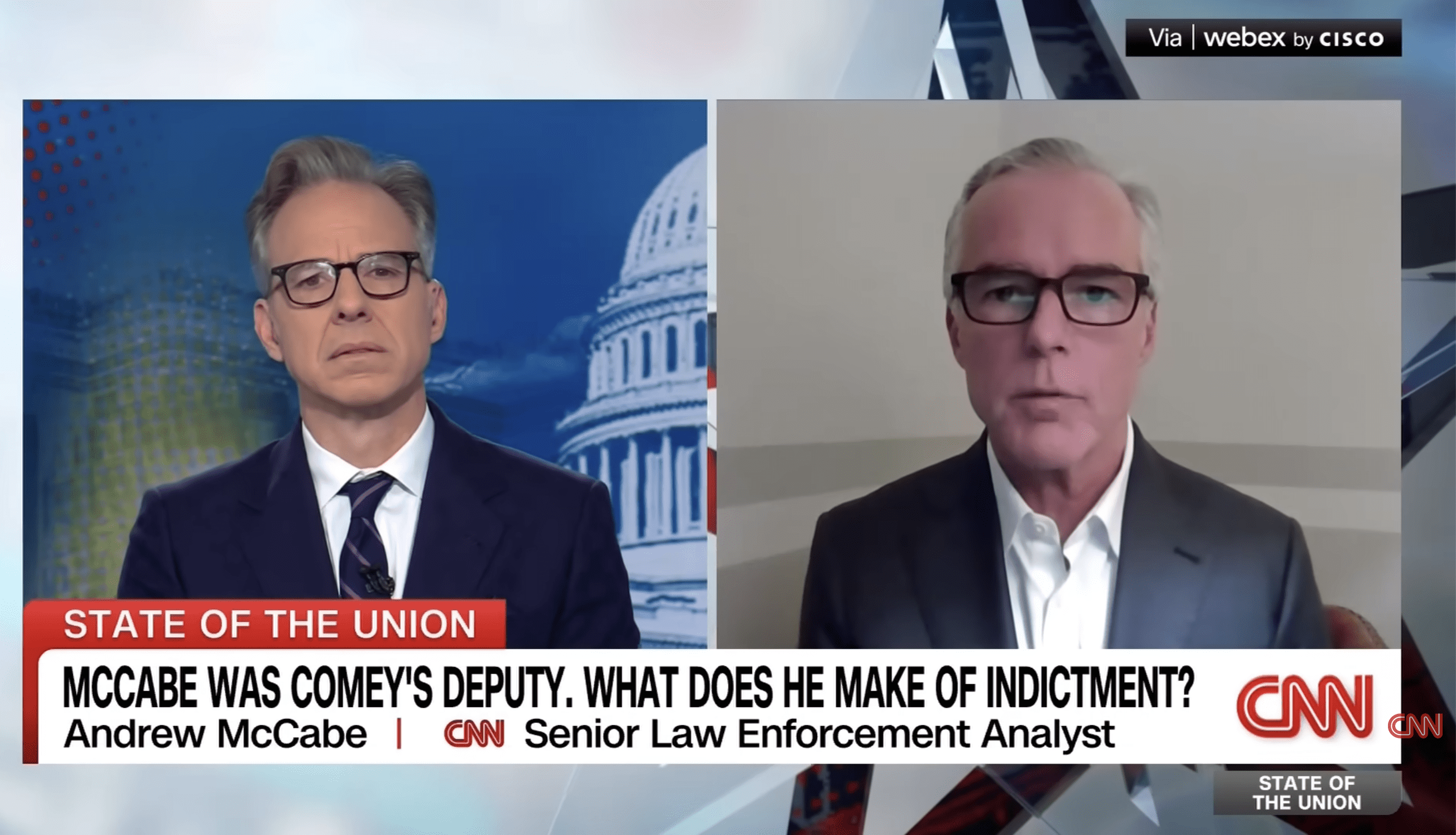 Andrew McCabe on CNN