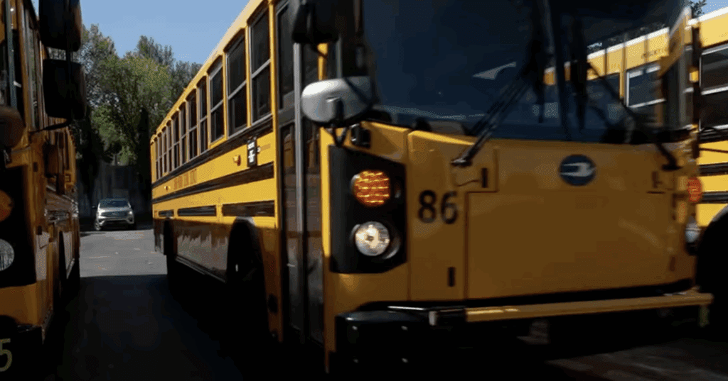 New tech to keep kids safe getting on and off school buses