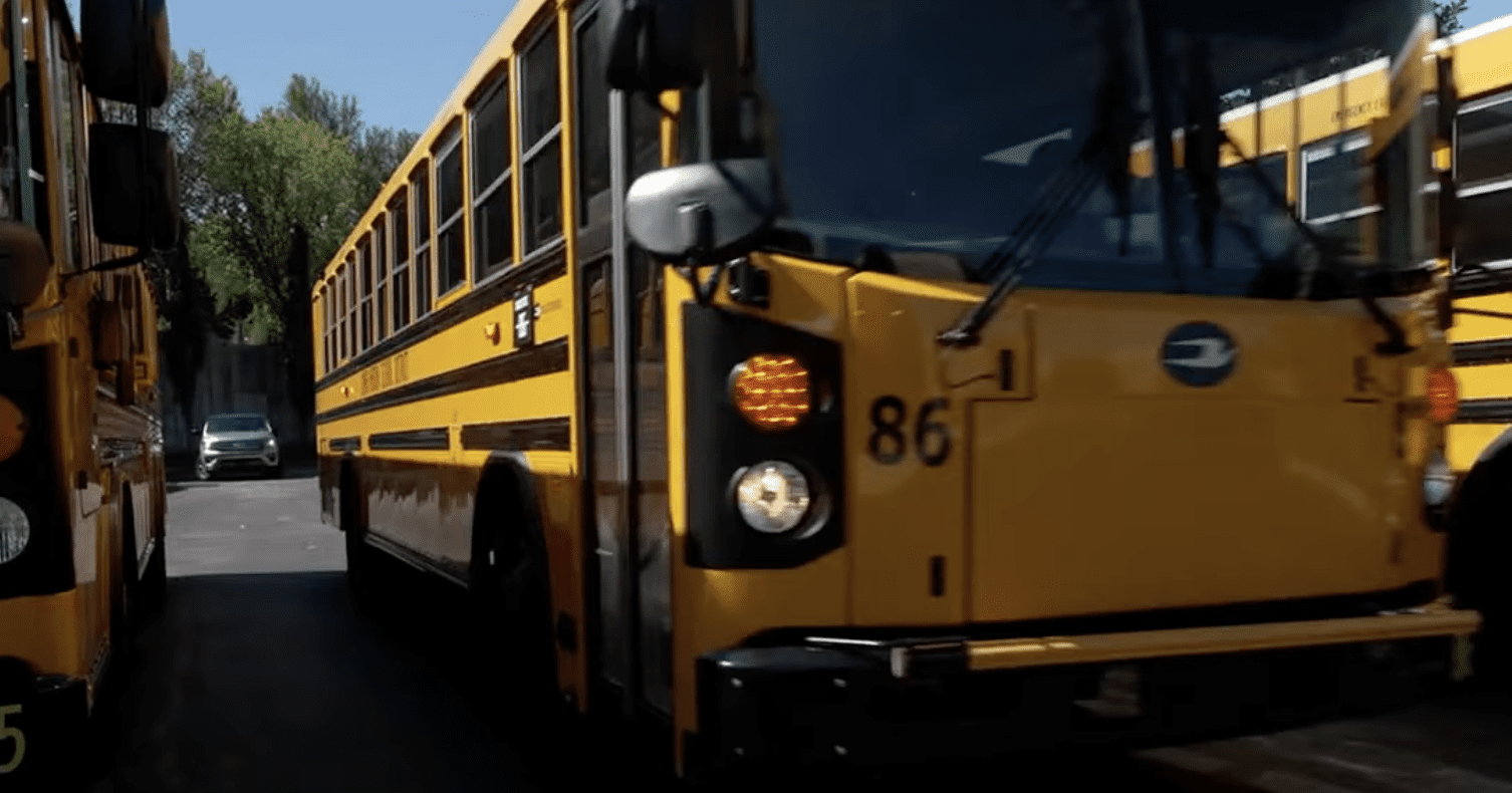 New tech to keep kids safe getting on and off school buses