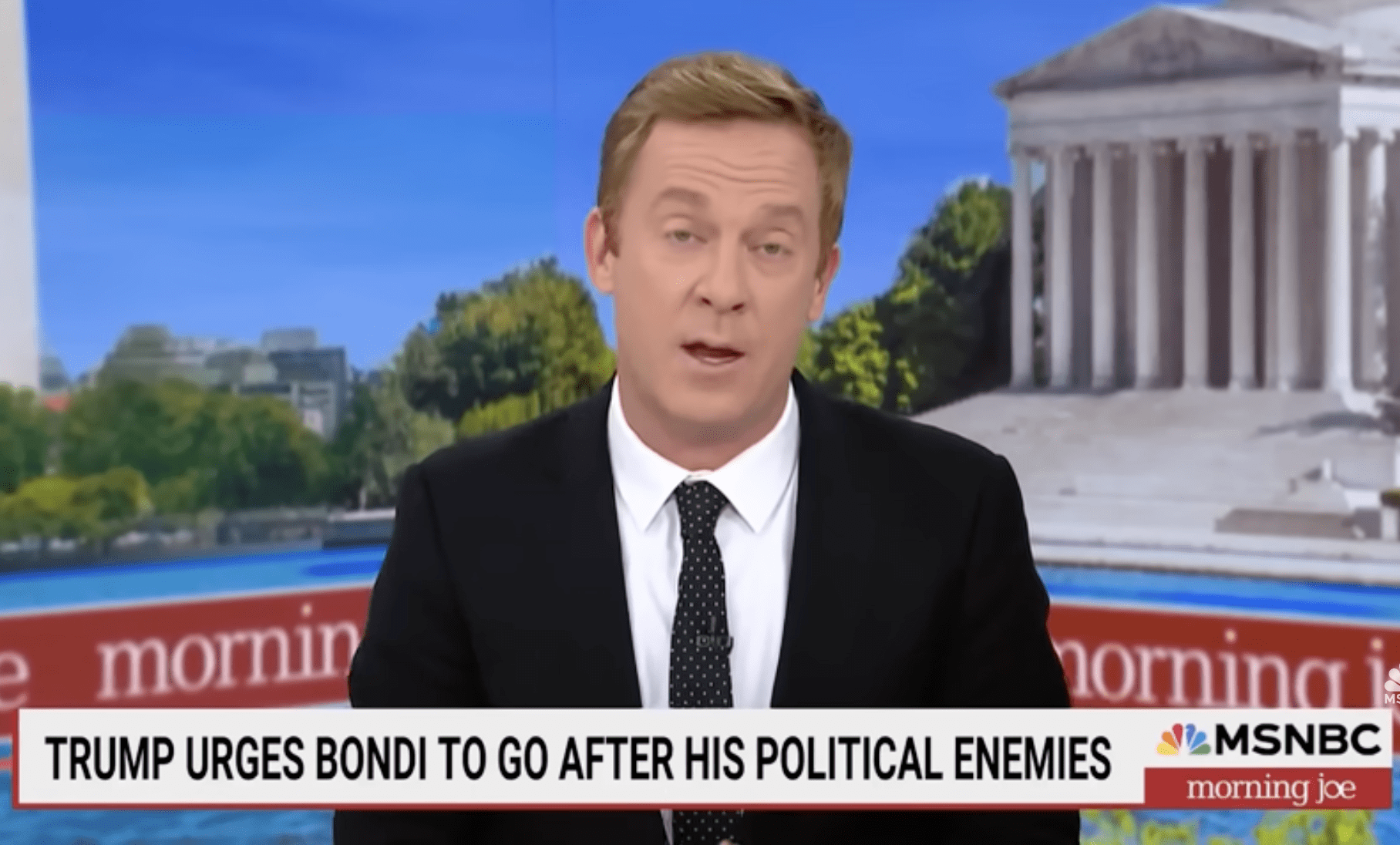 Trump orders Bondi to fire and go after his enemies