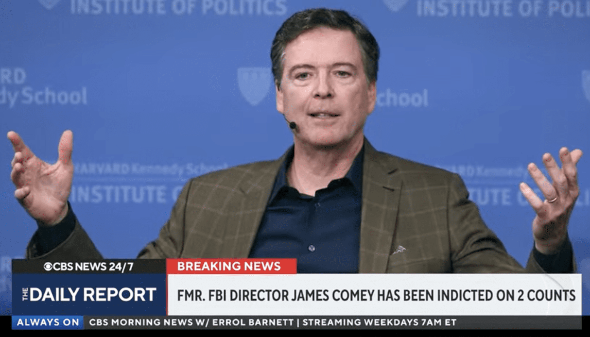 James Comey Indicted