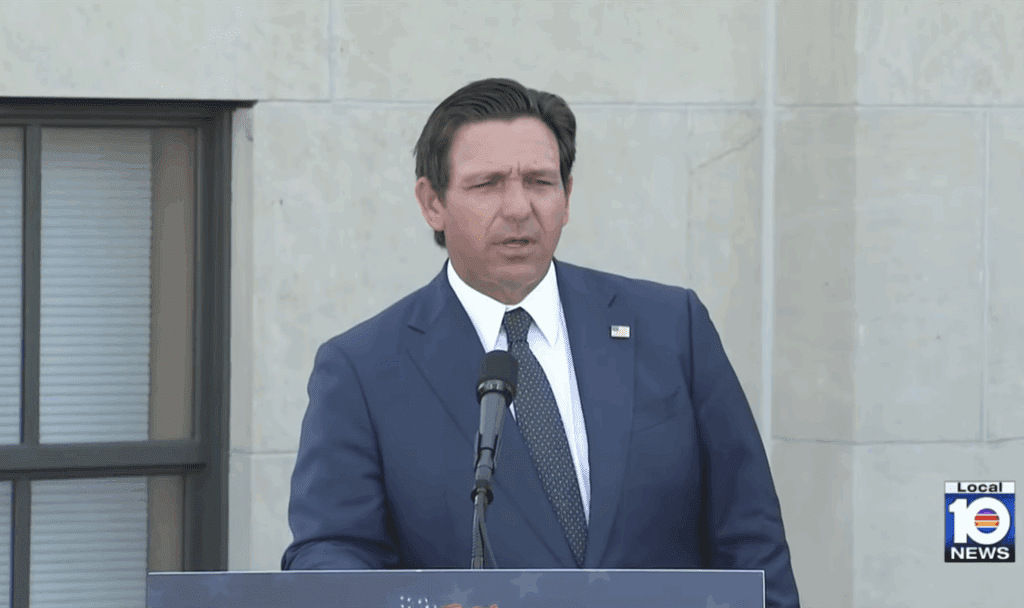 Florida Governor Ron DeSantis