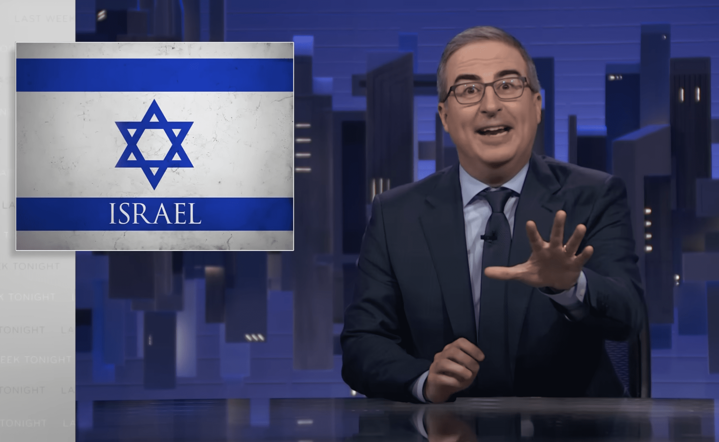 Israel on John Oliver