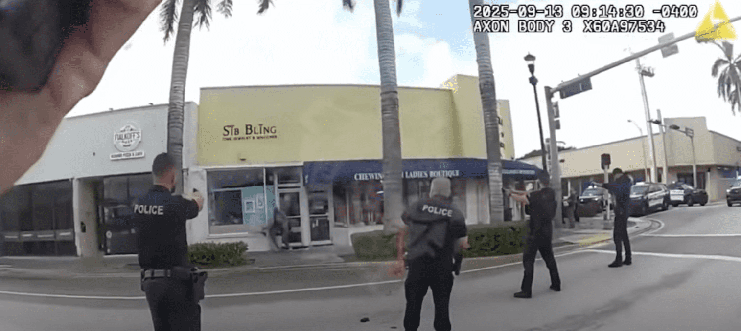 bodycam video shows arrest of man