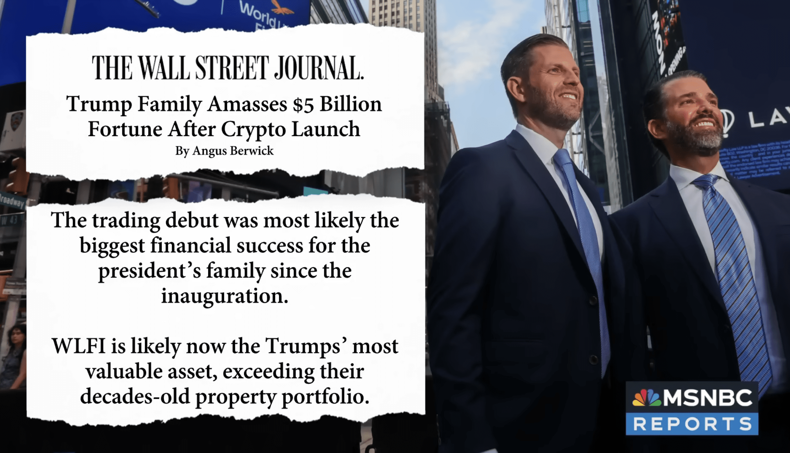 Trump Family Crypto