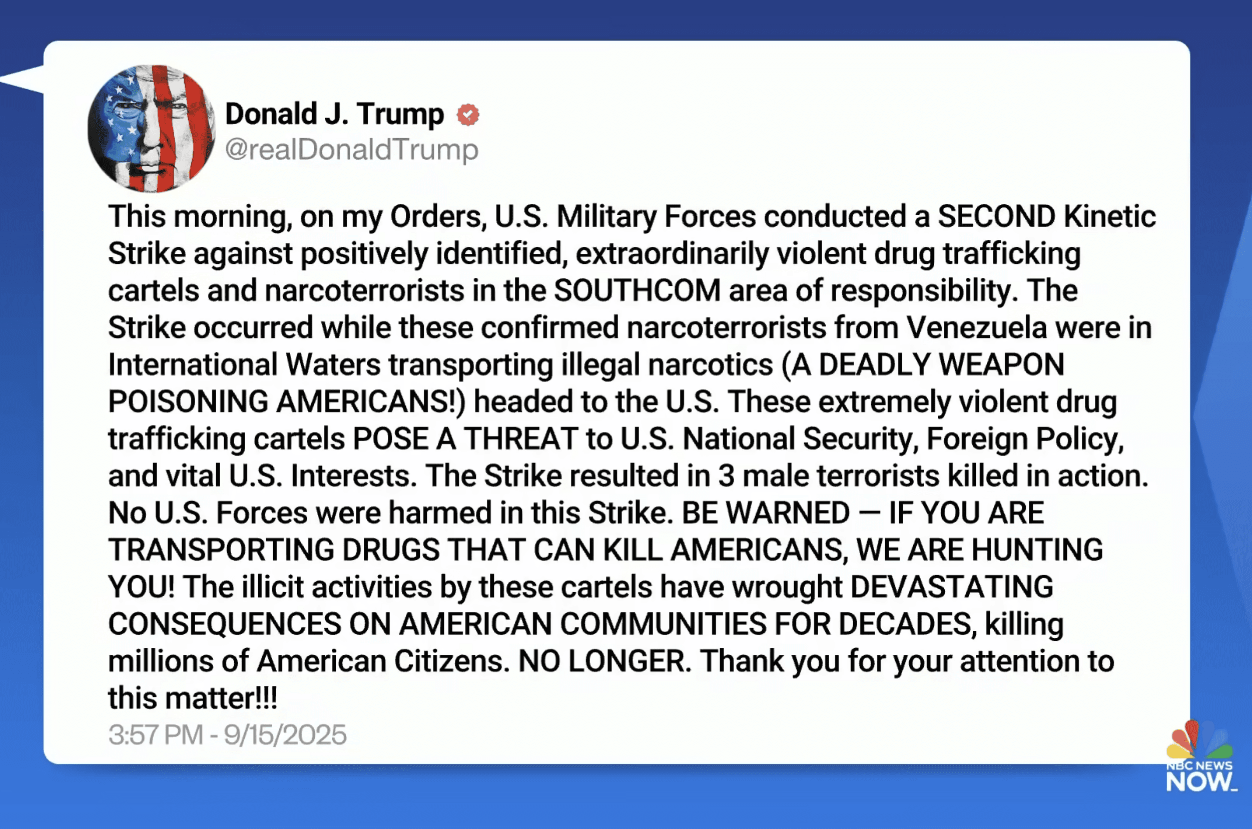 Donald J. Trump