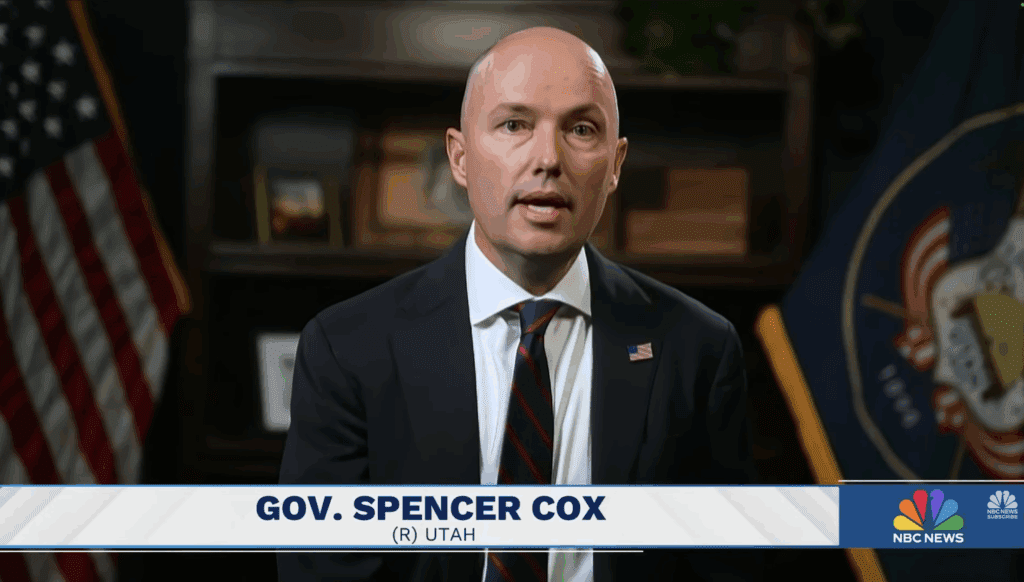 Utah Governor Spencer Cox