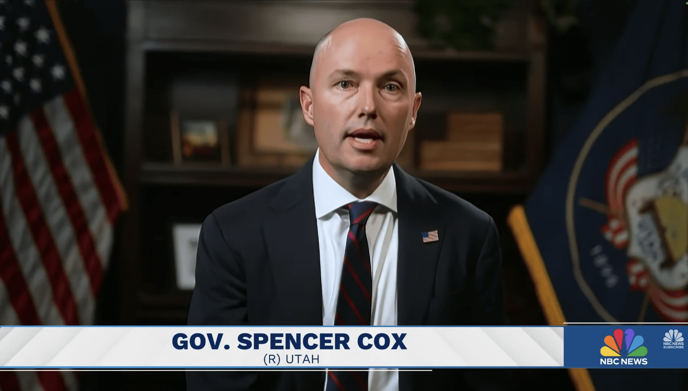 Utah Governor Spencer Cox