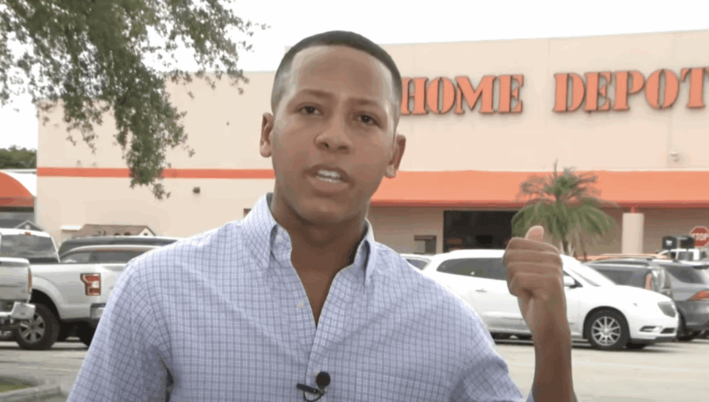 fake bomb threat at Home Depot