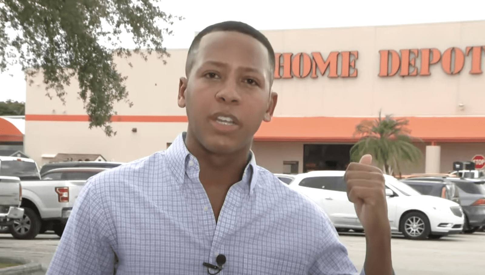 fake bomb threat at Home Depot