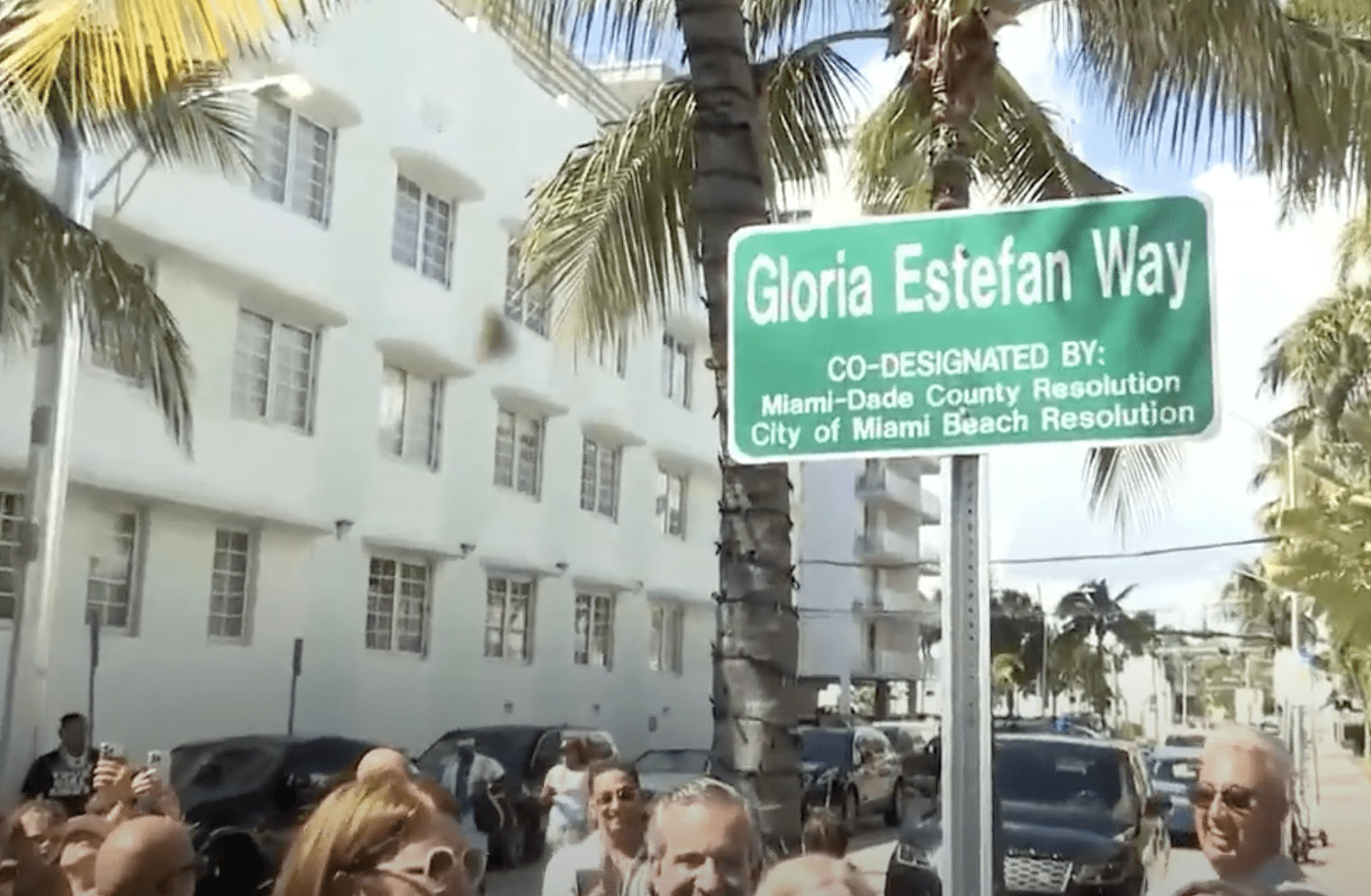 Miami Beach names street after Gloria Estefan