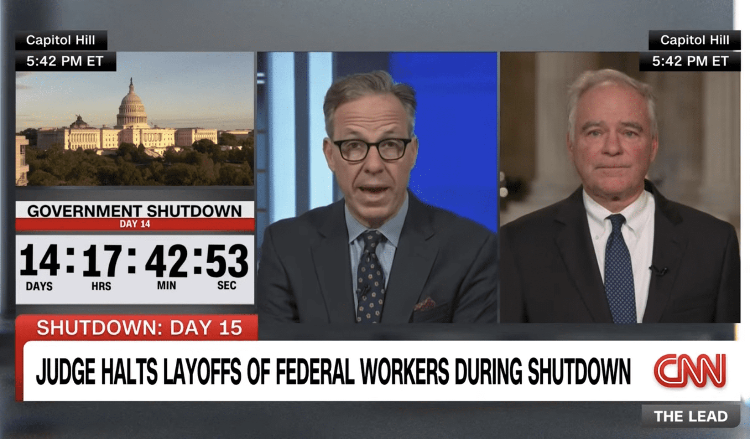 Judge temporarily blocks Trump's planned federal worker layoffs amid shutdown