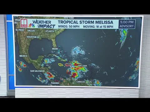 Tropical Storm Melissa: Path, Forecast, and Florida Risk | SFL Media