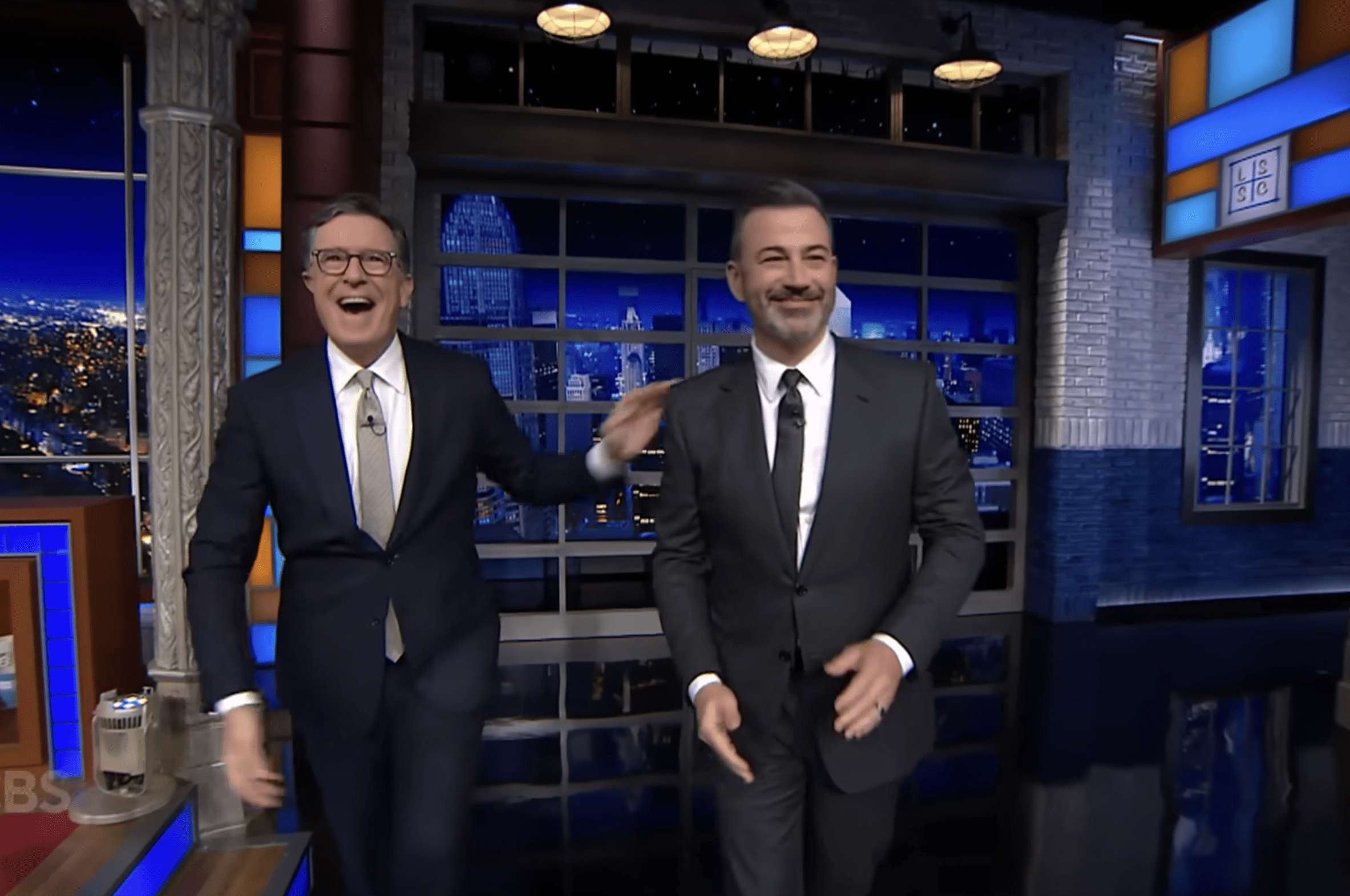 kimmel and colbert