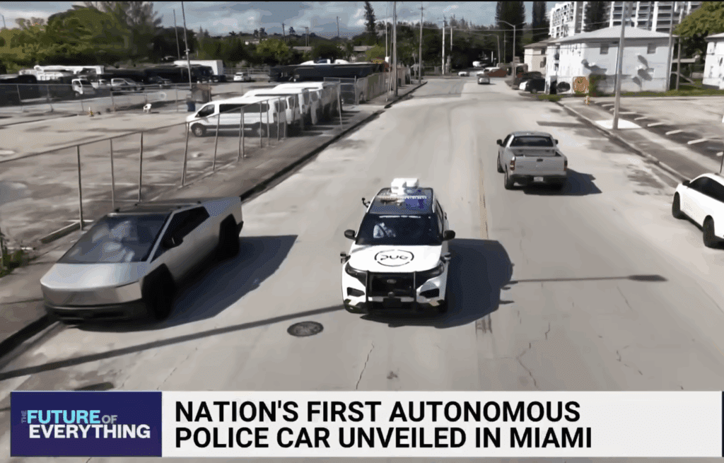 Miami Robot Cop Car