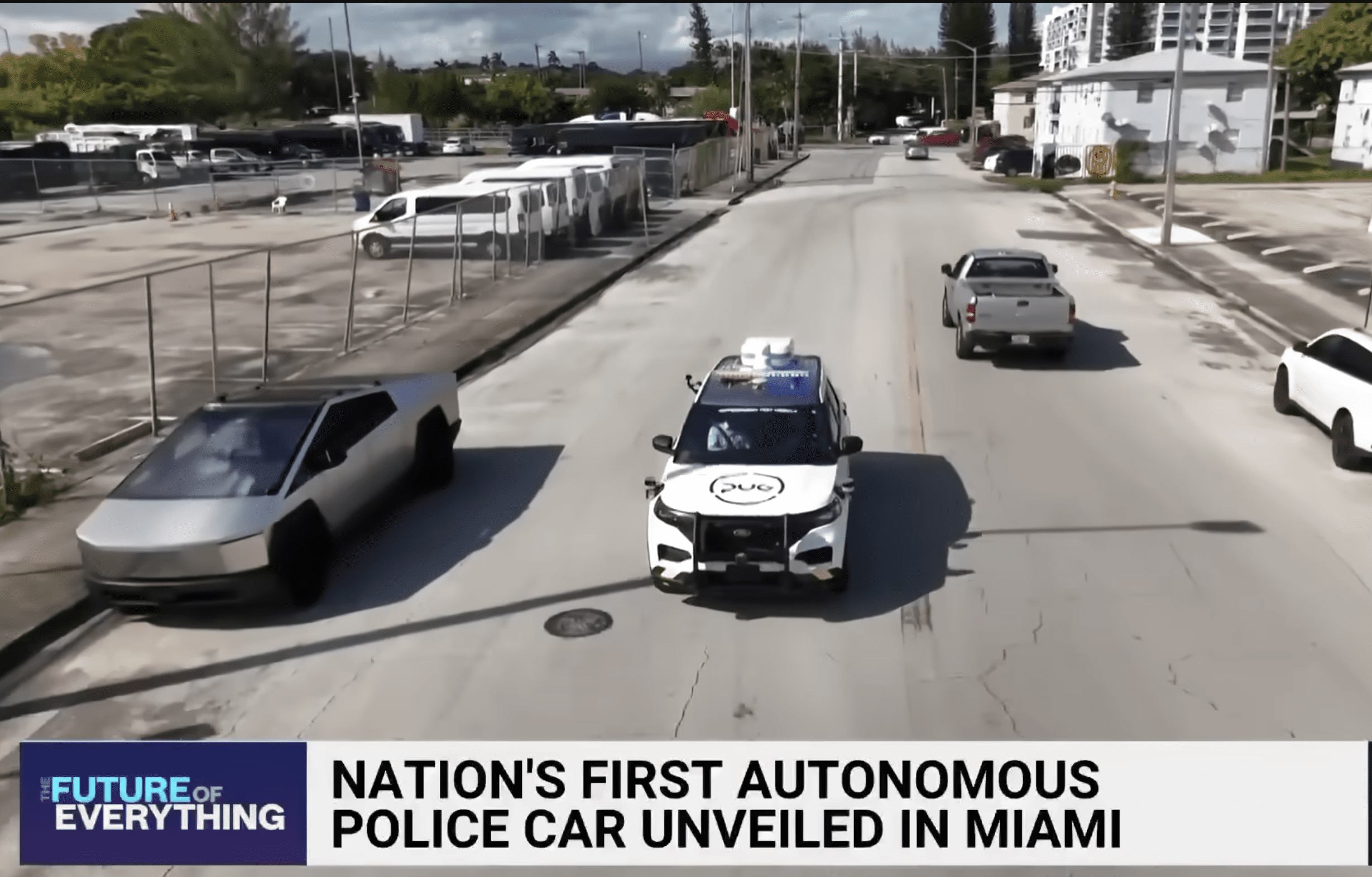 Miami Robot Cop Car