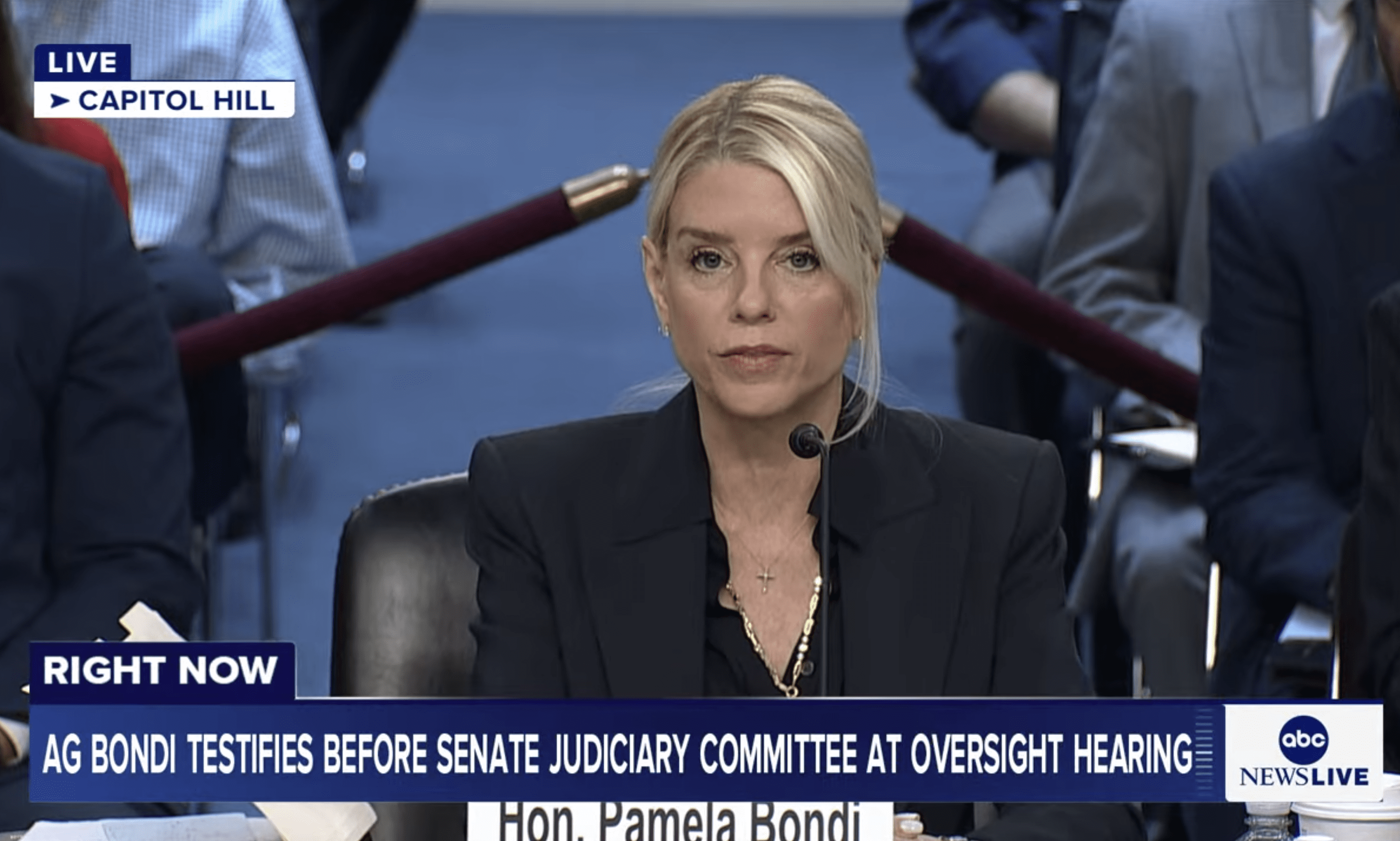 Pam Bondi Hearing