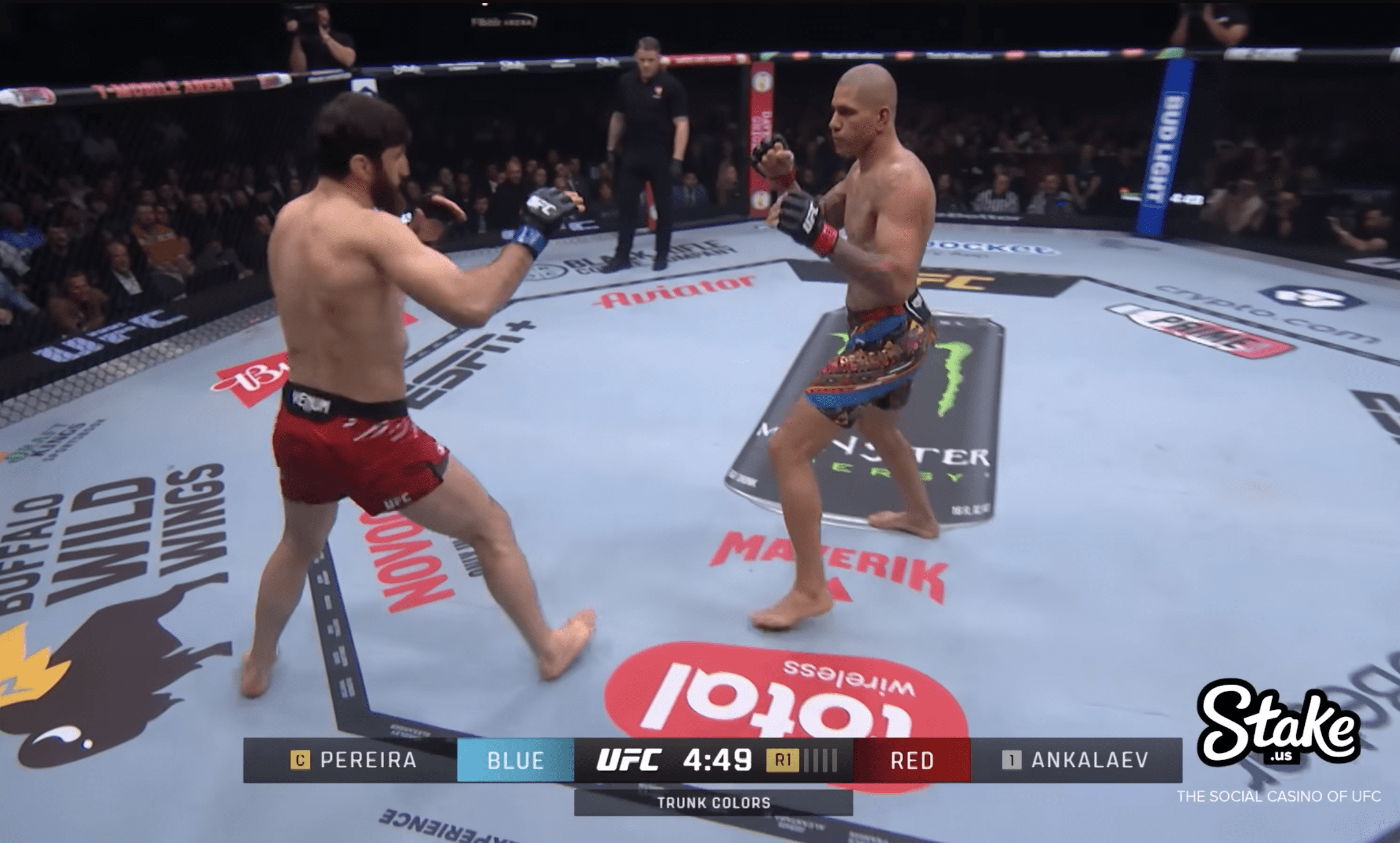 Magomed Ankalaev vs Alex Pereira 1
