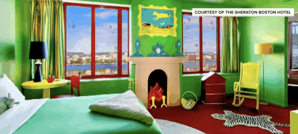 Boston Sheraton Hotel 'Goodnight Moon' Suite