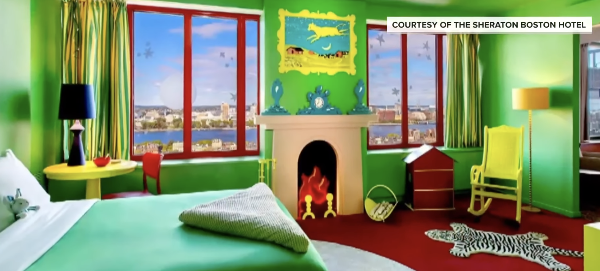 Boston Sheraton Hotel 'Goodnight Moon' Suite