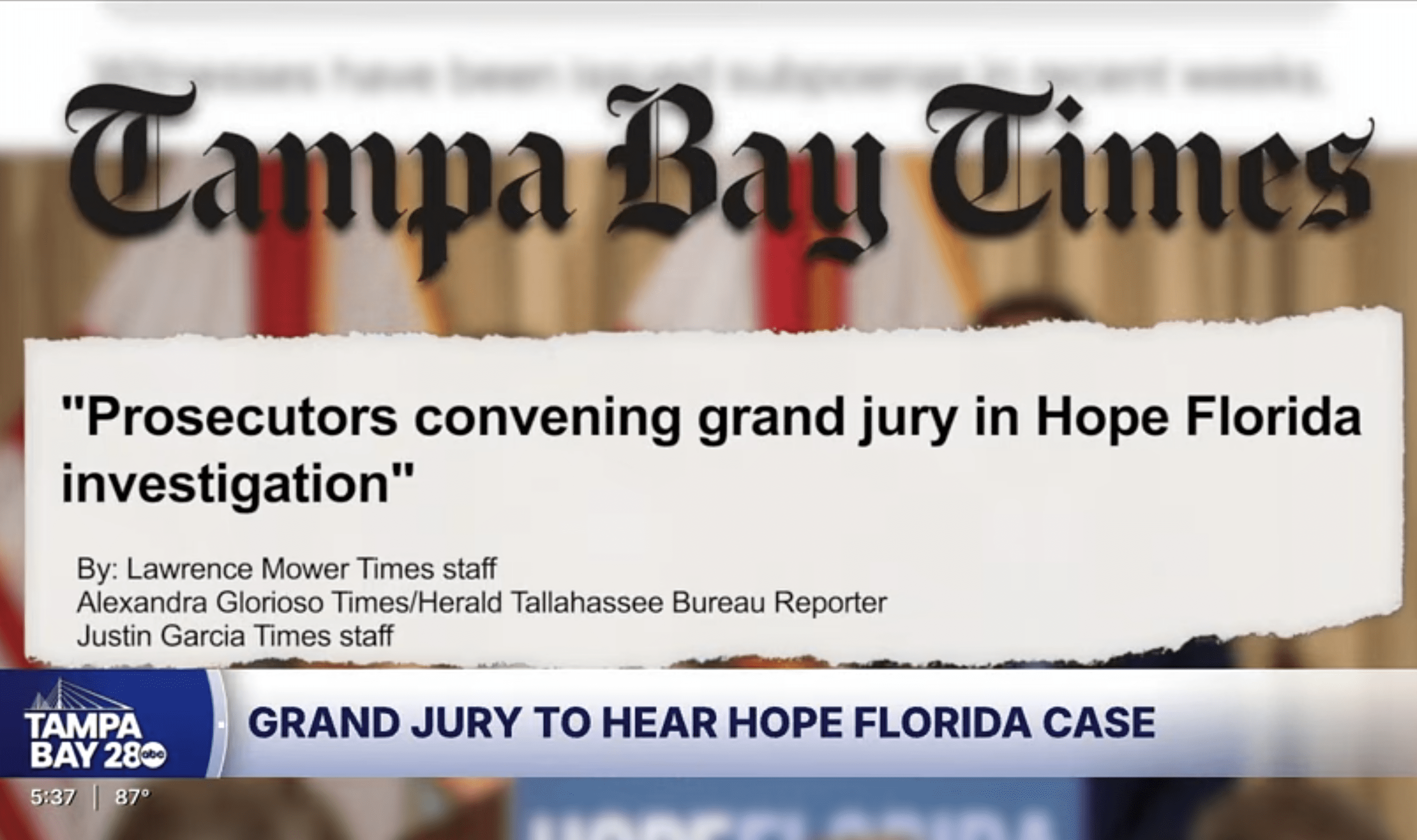 Hope Florida Scandal
