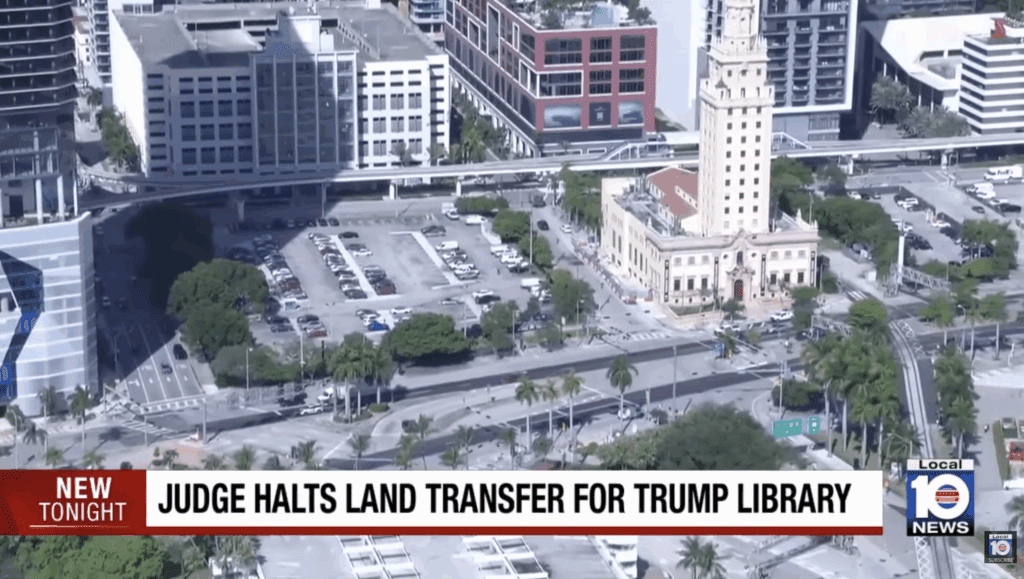 Florida Judge Blocks Trump Library