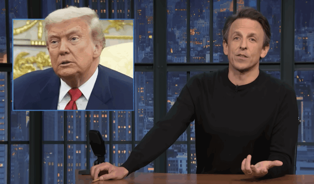 Seth Meyers and Trump