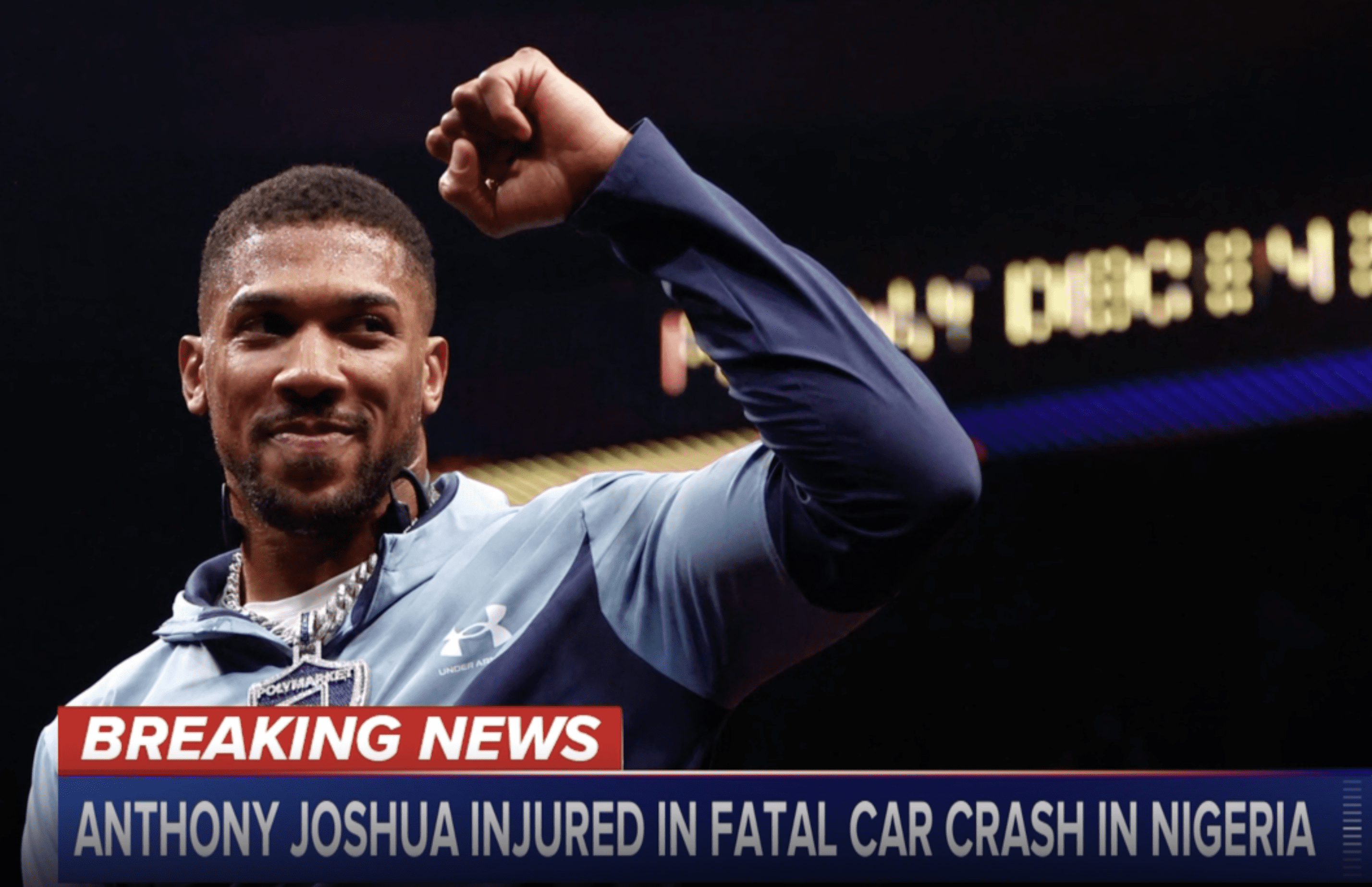 Boxing Star Anthony Joshua Hospitalized After Deadly Nigeria Collision