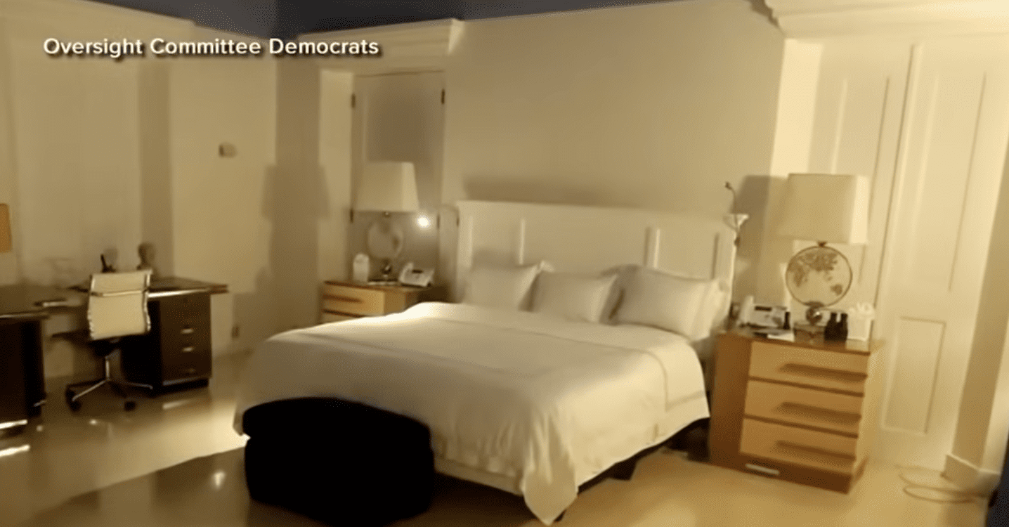 Epstein's private island home