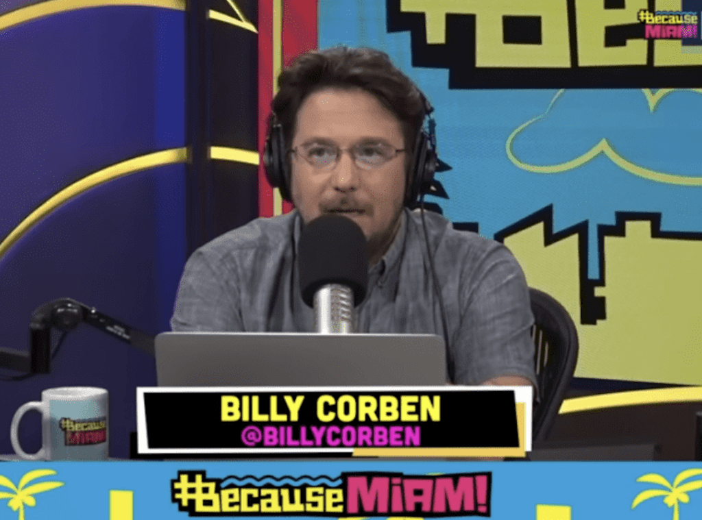 Billy Corben Host of Because Miami Podcast
