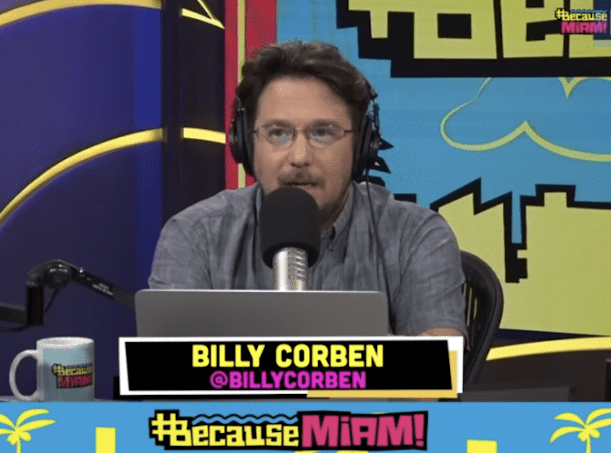 Billy Corben Host of Because Miami Podcast