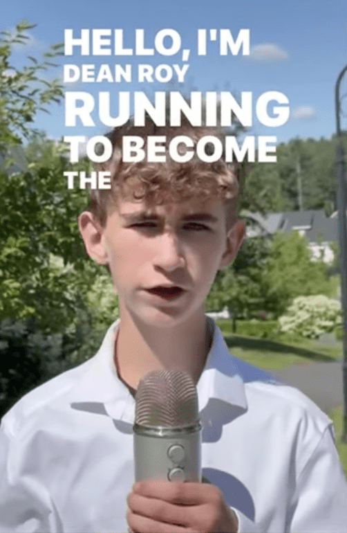 14-year-old running for governor of Vermont