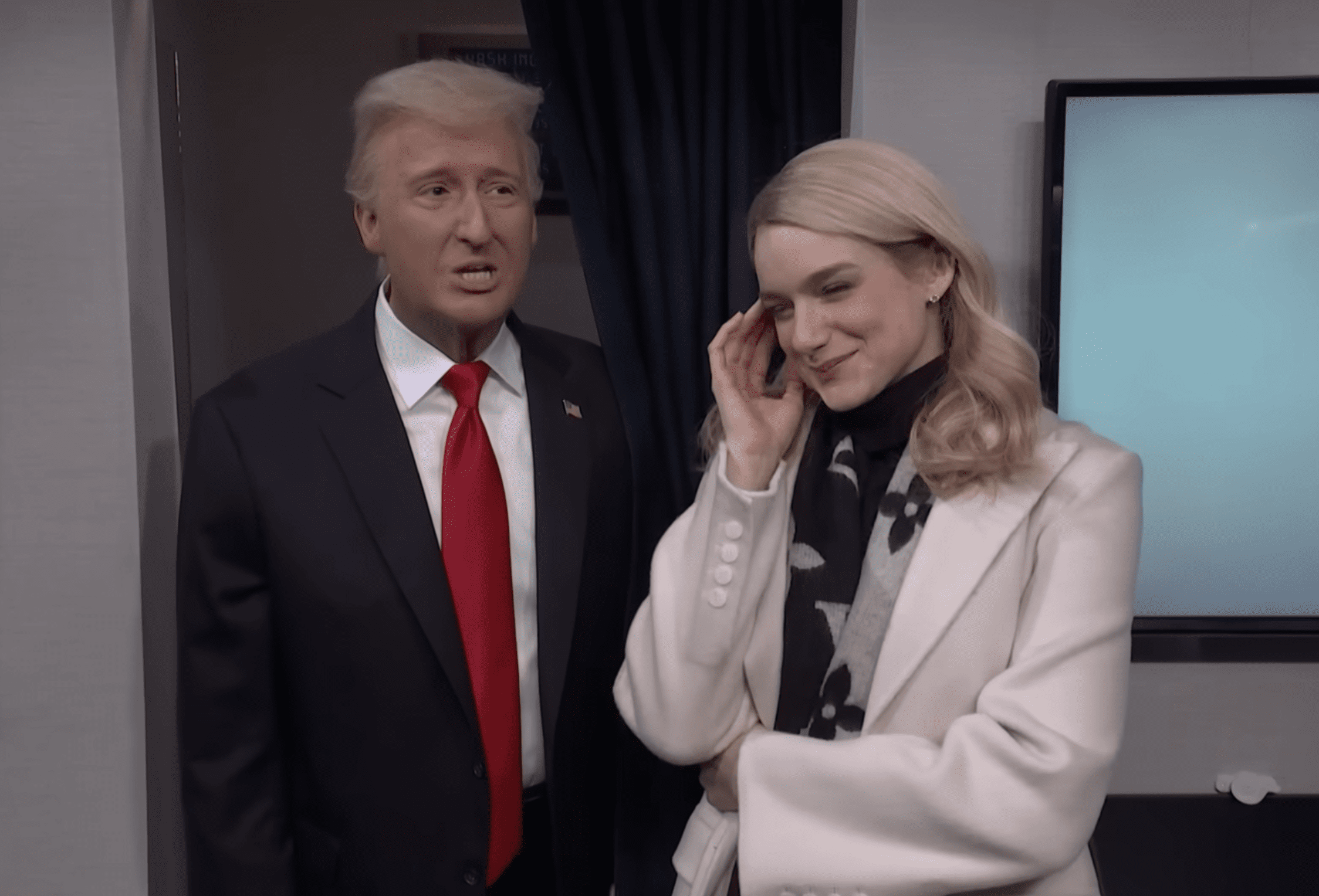Trump Air Force One Press Conference Cold Open